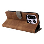 For OnePlus 15 5G Case Wallet RFID Blocking PU Leather Phone Cover Stand with Strap