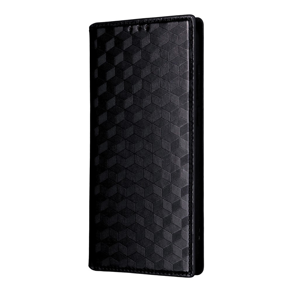 OnePlus 15 5G Plånboksfodral med Rhombus-präglad PU-lädermobil