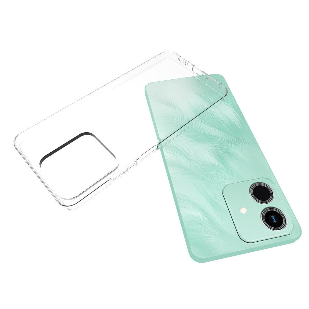 Til Honor Play10 4G Cover Vandafvisende Gennemsigtigt TPU Bagcover til telefon