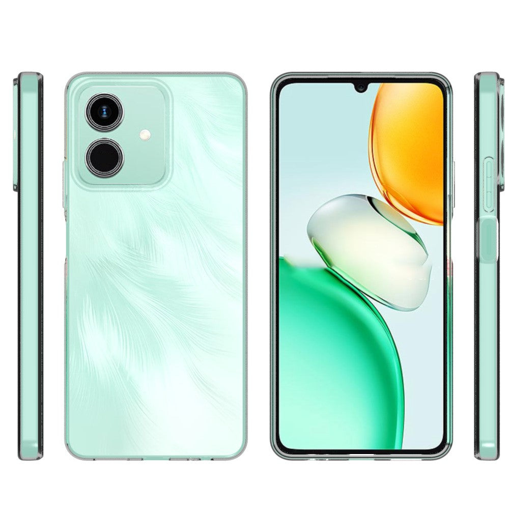 Til Honor Play10 4G Cover Vandafvisende Gennemsigtigt TPU Bagcover til telefon