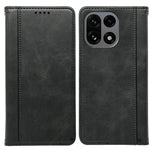 For OnePlus 15 5G Case Hidden Magnetic Closure Calf Texture Leather Phone Cover