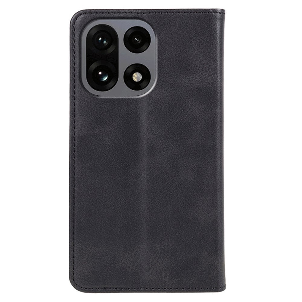 OnePlus 15 5G-skal Starkt magnetiskt PU-lädermobilskal i kalvstruktur