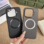 For Xiaomi 15T Pro Magnetic Case Drop-Proof TPU + Cloth Back Phone Cover
