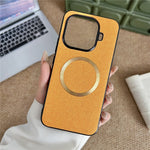 For Xiaomi 15T Pro Magnetic Case Drop-Proof TPU + Cloth Back Phone Cover