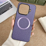 For Xiaomi 15T Pro Magnetic Case Drop-Proof TPU + Cloth Back Phone Cover