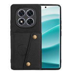 Xiaomi Poco M8 5G / Redmi Note 15 5G (Global) / 15 4G (Global) fodral med korthållare, stativ, läder + TPU-mobilskal