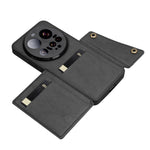 For Xiaomi 15 Ultra Case with Card Slots Kickstand Leather + TPU Phone Cover