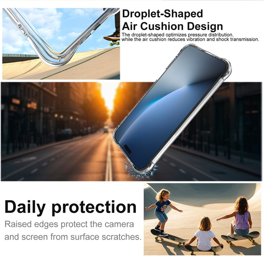 IMAK For Honor Magic8 Pro 5G Case TPU Phone Cover Airbag Shockproof Protection