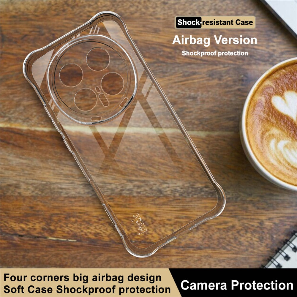 IMAK For Honor Magic8 Pro 5G Case TPU Phone Cover Airbag Shockproof Protection