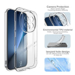 IMAK UX-5 Series For Honor Magic8 5G Transparent TPU Phone Case Protective Phone Cover