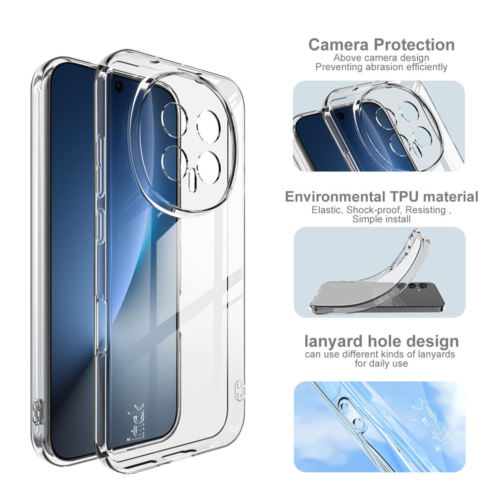 IMAK UX-5 Series For Honor Magic8 5G Transparent TPU Phone Case Protective Phone Cover