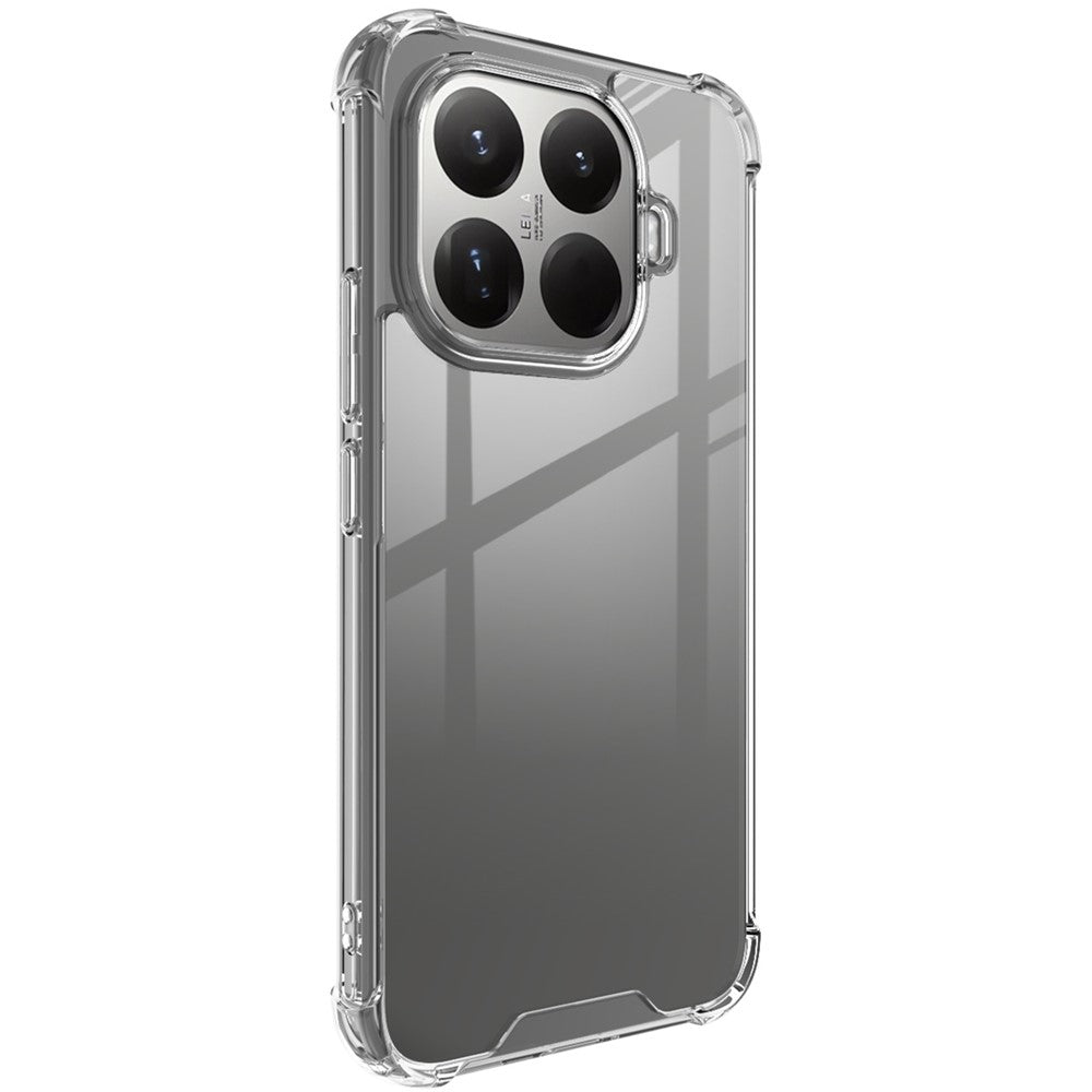 IMAK For Xiaomi 15T Pro Case PC + TPU Shockproof Clear Phone Cover