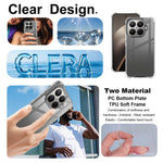 IMAK For Xiaomi 15T Pro Case PC + TPU Shockproof Clear Phone Cover