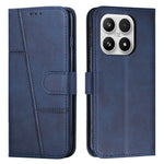 For Xiaomi 17 Leather Phone Case Foldable Stand Wallet Flip Cover with Strap