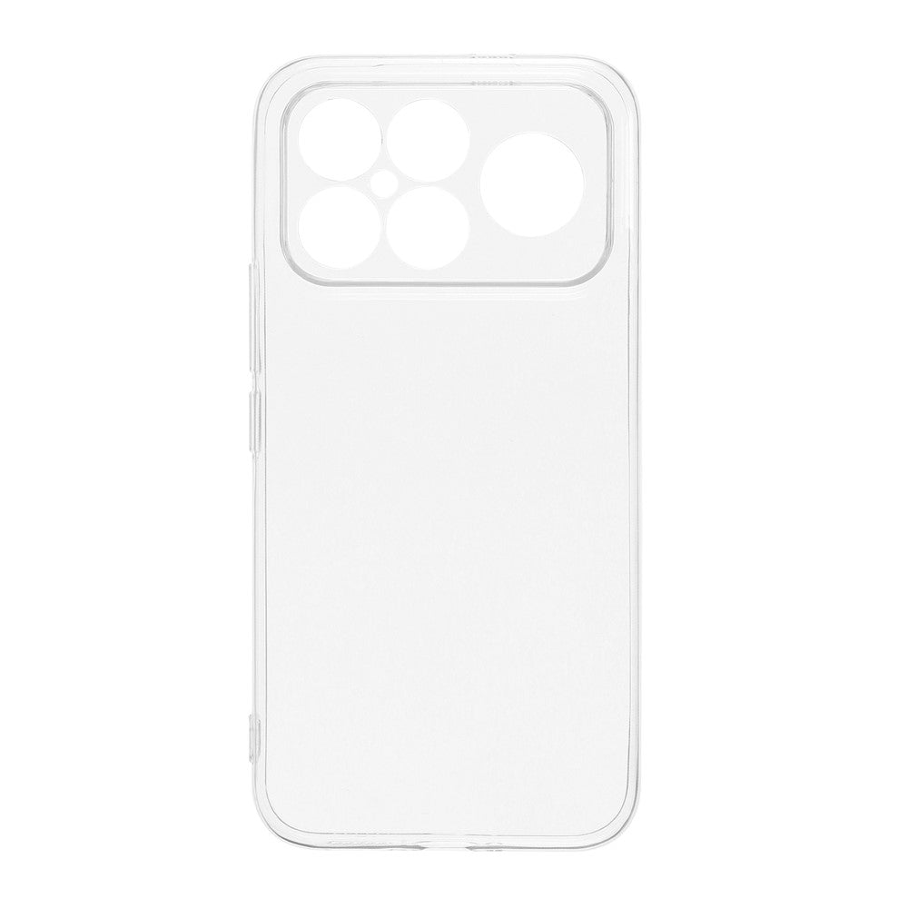 For Xiaomi Redmi K90 Pro Max 5G / Poco F8 Ultra Back Cover Ultra Thin Flexible TPU Clear Phone Case