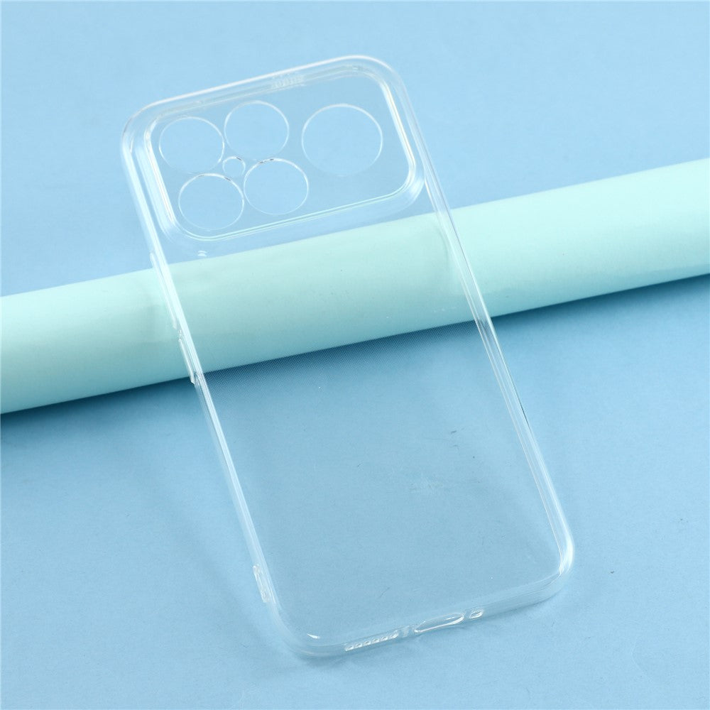 For Xiaomi Redmi K90 Pro Max 5G / Poco F8 Ultra Back Cover Ultra Thin Flexible TPU Clear Phone Case
