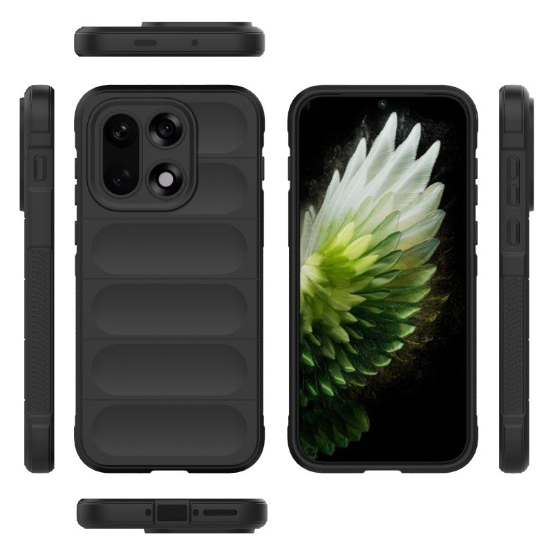 WANLONFENG For OnePlus 15 5G TPU Case  HD Series Anti Slip Phone Cover with Tempered Glass