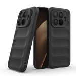 WANLONFENG For Xiaomi 15T Pro TPU Case  HD Series Anti Slip Phone Cover with Tempered Glass