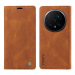 YIKATU For Honor Magic8 Pro 5G Leather Cover  YK-004 Skin-Touch Wallet Phone Cases
