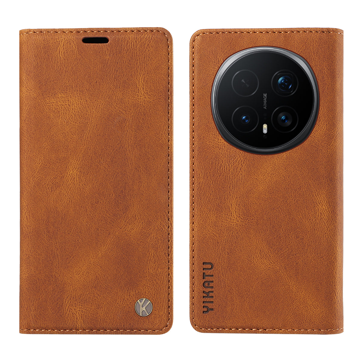 YIKATU For Honor Magic8 Pro 5G Leather Cover  YK-004 Skin-Touch Wallet Phone Cases