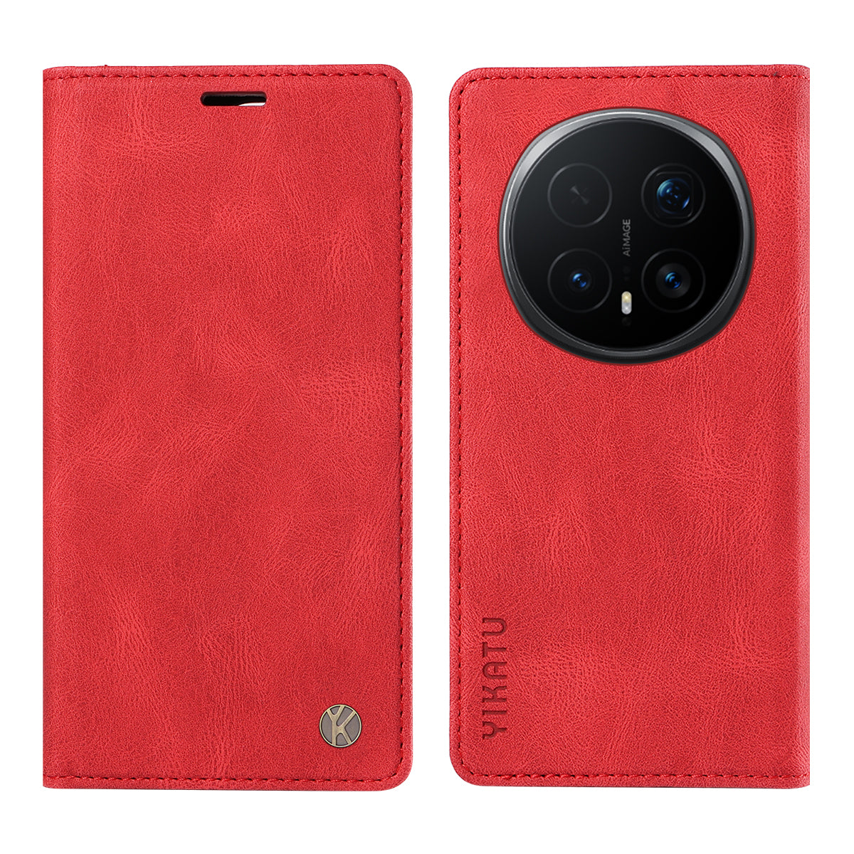 YIKATU For Honor Magic8 Pro 5G Leather Cover  YK-004 Skin-Touch Wallet Phone Cases