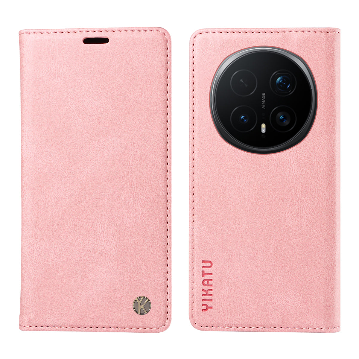 YIKATU For Honor Magic8 Pro 5G Leather Cover  YK-004 Skin-Touch Wallet Phone Cases