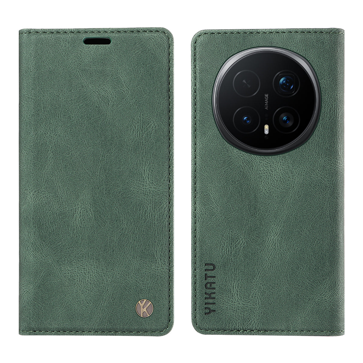 YIKATU For Honor Magic8 Pro 5G Leather Cover  YK-004 Skin-Touch Wallet Phone Cases