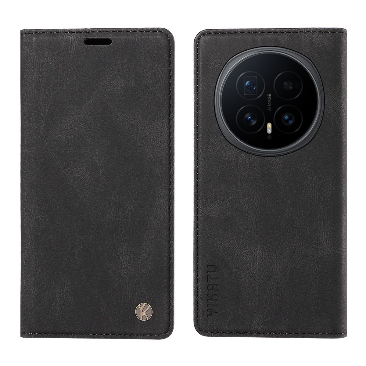 YIKATU For Honor Magic8 5G Leather Cover  YK-004 Skin-Touch Wallet Phone Cases