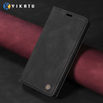 YIKATU For Honor Magic8 5G Leather Cover  YK-004 Skin-Touch Wallet Phone Cases