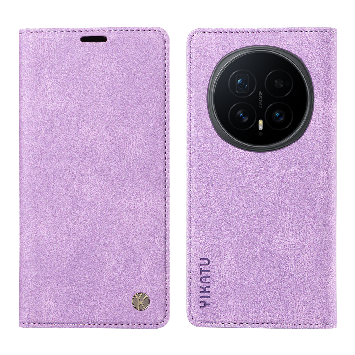YIKATU For Honor Magic8 5G Leather Cover  YK-004 Skin-Touch Wallet Phone Cases