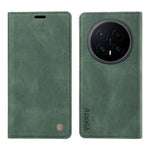 YIKATU For Honor Magic8 5G Leather Cover  YK-004 Skin-Touch Wallet Phone Cases