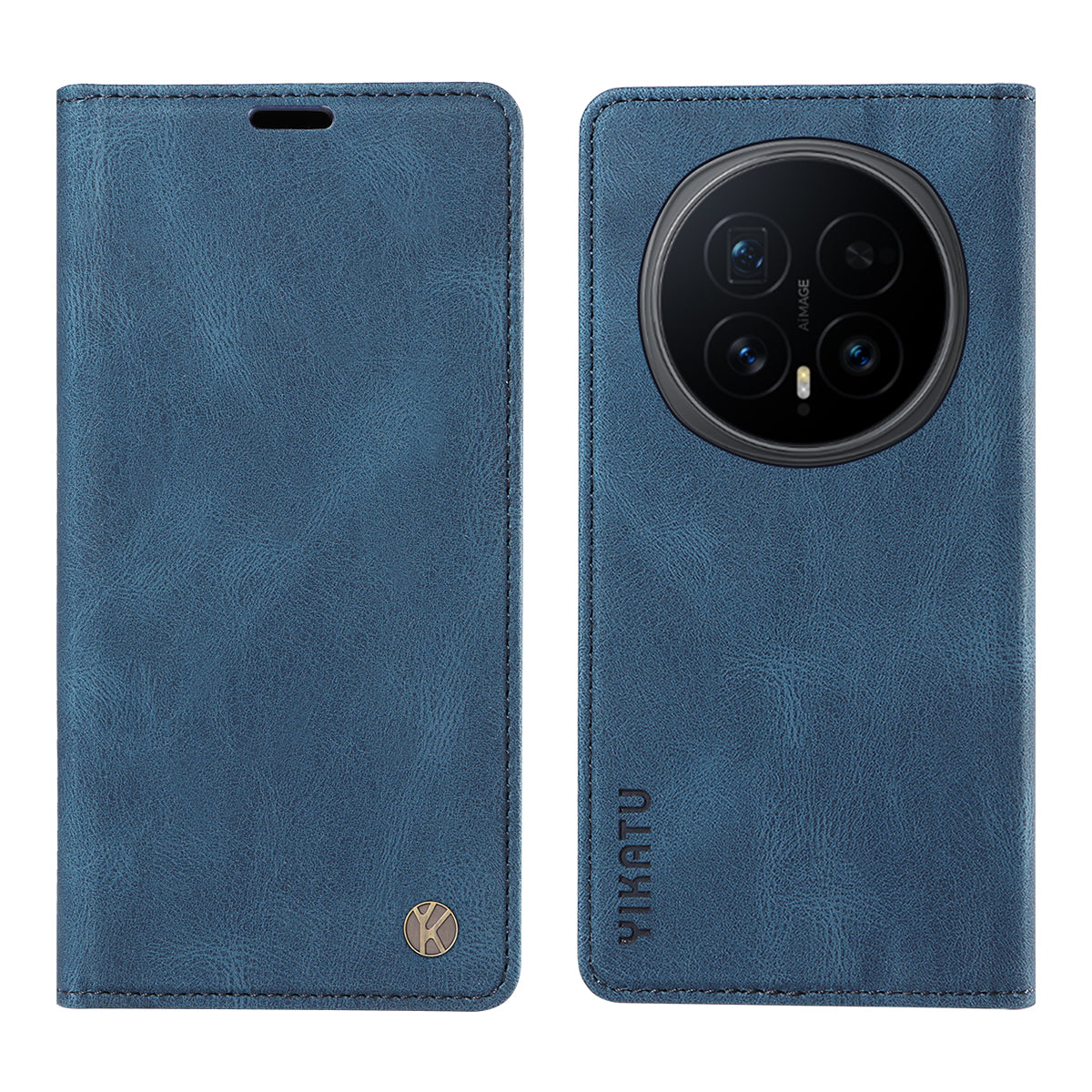 YIKATU For Honor Magic8 5G Leather Cover  YK-004 Skin-Touch Wallet Phone Cases