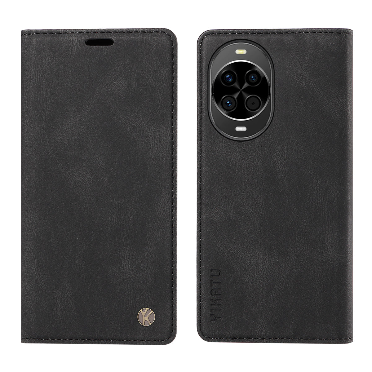YIKATU Läderfodral för Huawei Nova 14 5G, YK-004, Plånboksfodral med beröringsfunktion