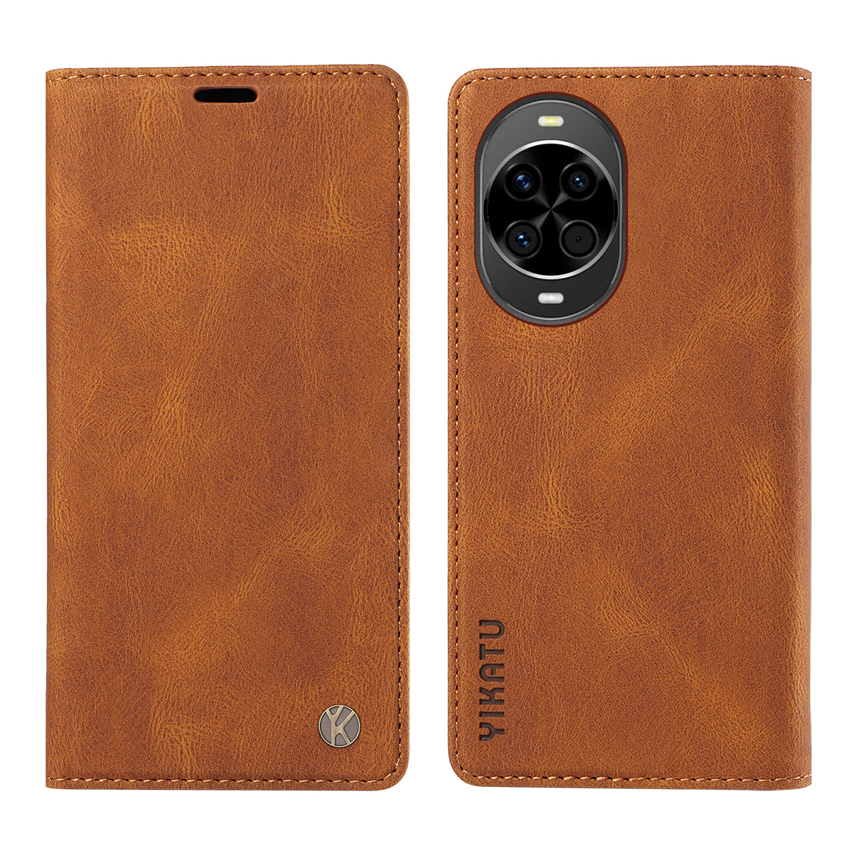 YIKATU For Huawei nova 14 5G Leather Cover  YK-004 Skin-Touch Wallet Phone Cases