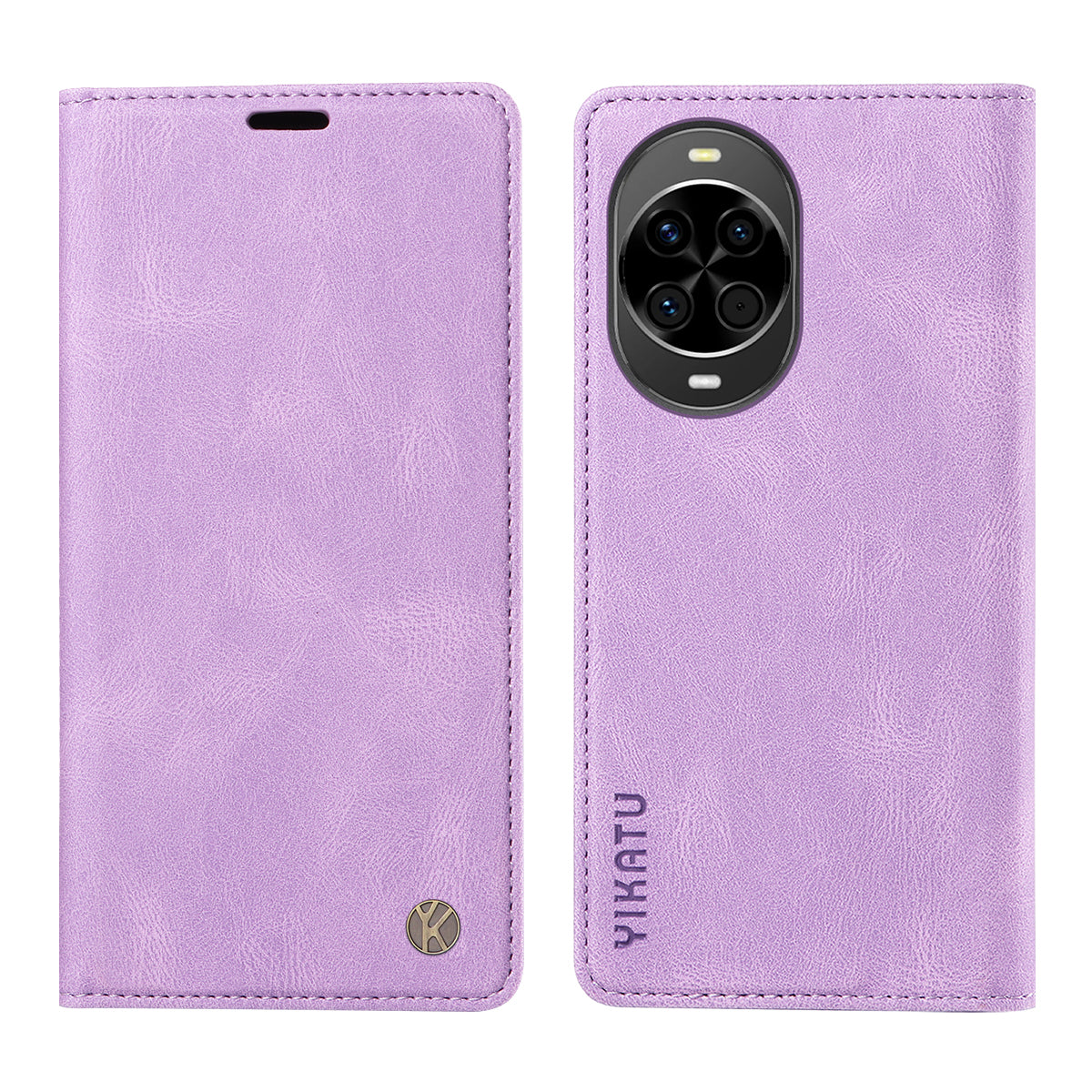 YIKATU Läderfodral för Huawei Nova 14 5G, YK-004, Plånboksfodral med beröringsfunktion