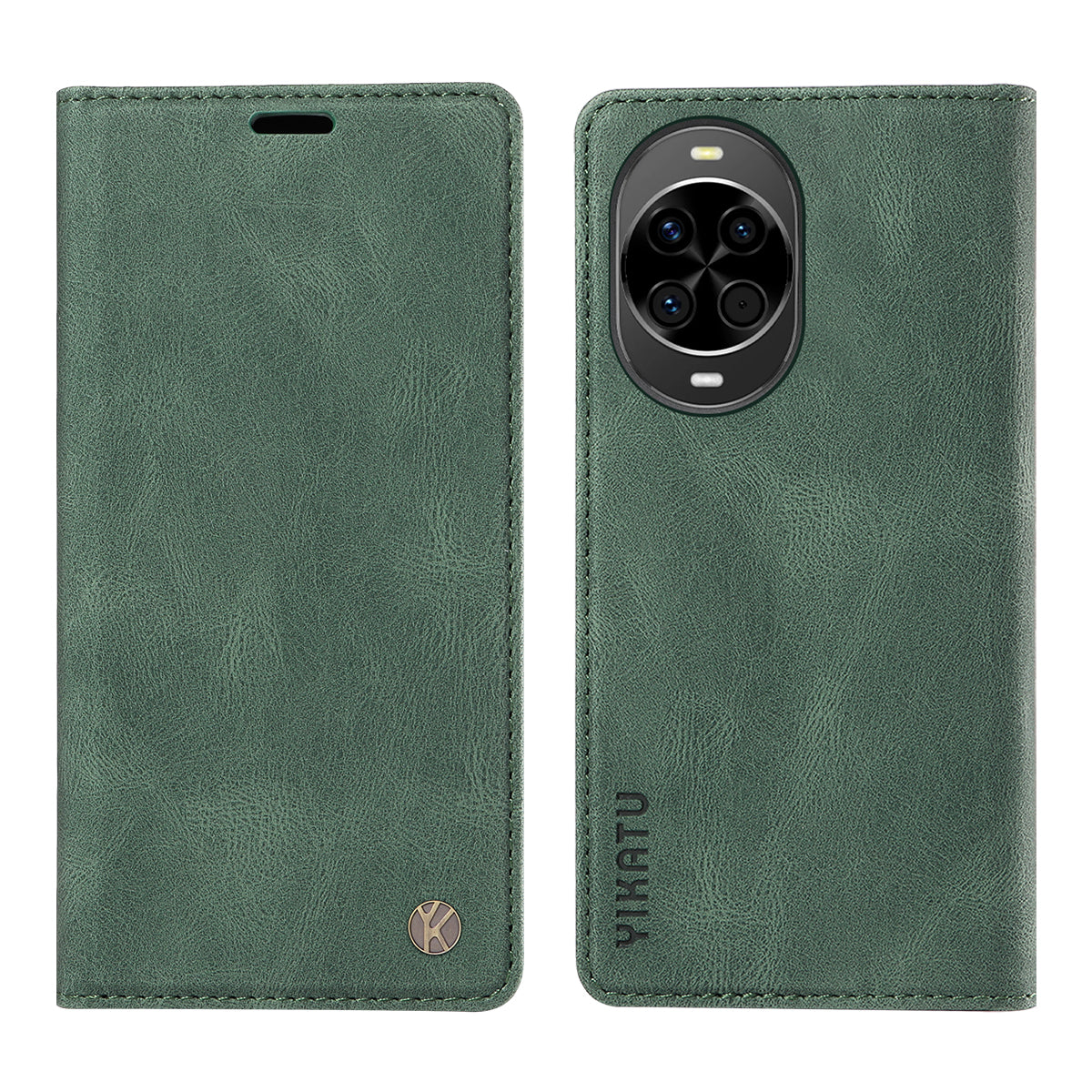 YIKATU For Huawei nova 14 5G Leather Cover  YK-004 Skin-Touch Wallet Phone Cases