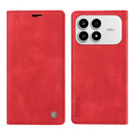 YIKATU För Xiaomi Redmi K90 5G / Poco F8 Pro 5G Läderfodral YK-004 Skin-Touch Plånboksfodral