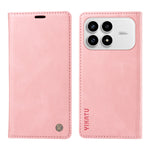 YIKATU För Xiaomi Redmi K90 5G / Poco F8 Pro 5G Läderfodral YK-004 Skin-Touch Plånboksfodral