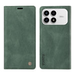 YIKATU För Xiaomi Redmi K90 5G / Poco F8 Pro 5G Läderfodral YK-004 Skin-Touch Plånboksfodral