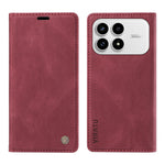 YIKATU För Xiaomi Redmi K90 5G / Poco F8 Pro 5G Läderfodral YK-004 Skin-Touch Plånboksfodral