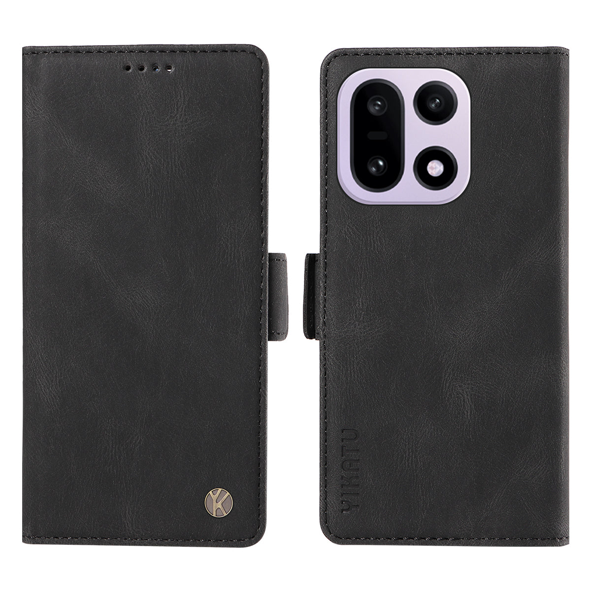 YIKATU Läderfodral För OnePlus 15 5G YK-005 Plånboksfodral med hudkänsla