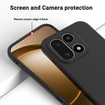 For OnePlus 15 5G Liquid Silicone Case Phone Back Cover with Hand Strap