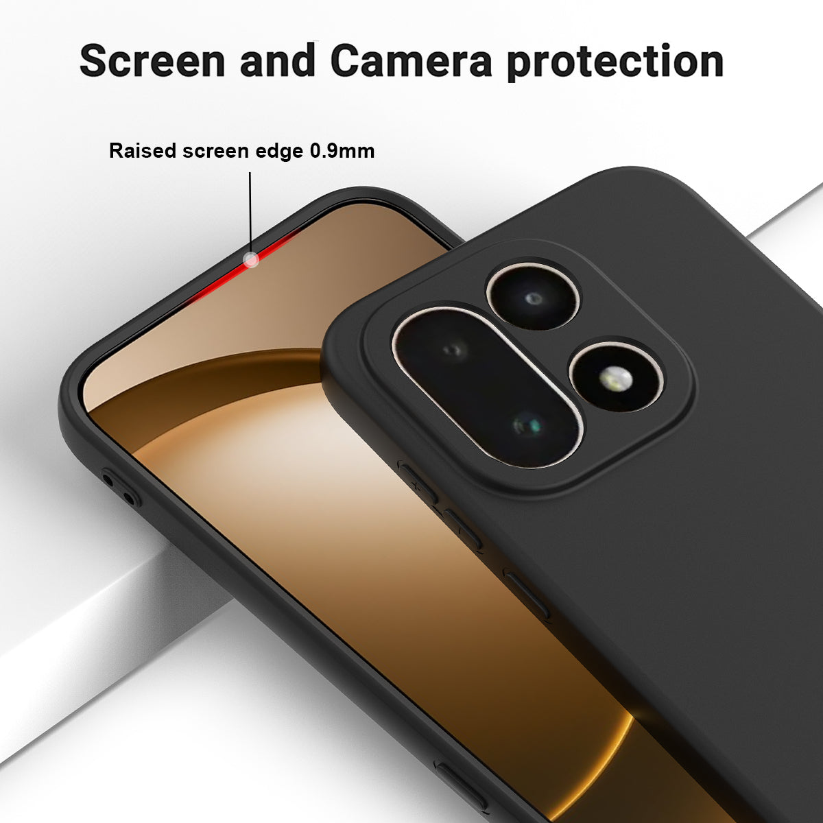 For OnePlus 15 5G Liquid Silicone Case Phone Back Cover with Hand Strap
