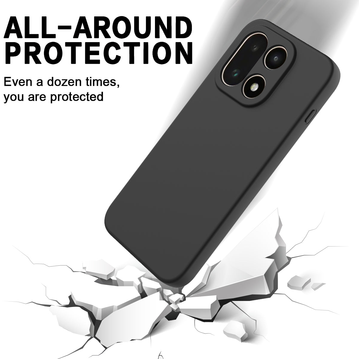 Till OnePlus 15 5G Flytande Silikonfodral Baksidesskal med Handrem