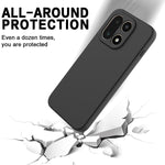 For OnePlus 15 5G Liquid Silicone Case Phone Back Cover with Hand Strap