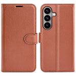 For Samsung Galaxy S26 Case Litchi Texture Shockproof Leather Wallet Phone Cover