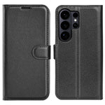 For Samsung Galaxy S26 Ultra Case Litchi Texture Shockproof Leather Wallet Phone Cover