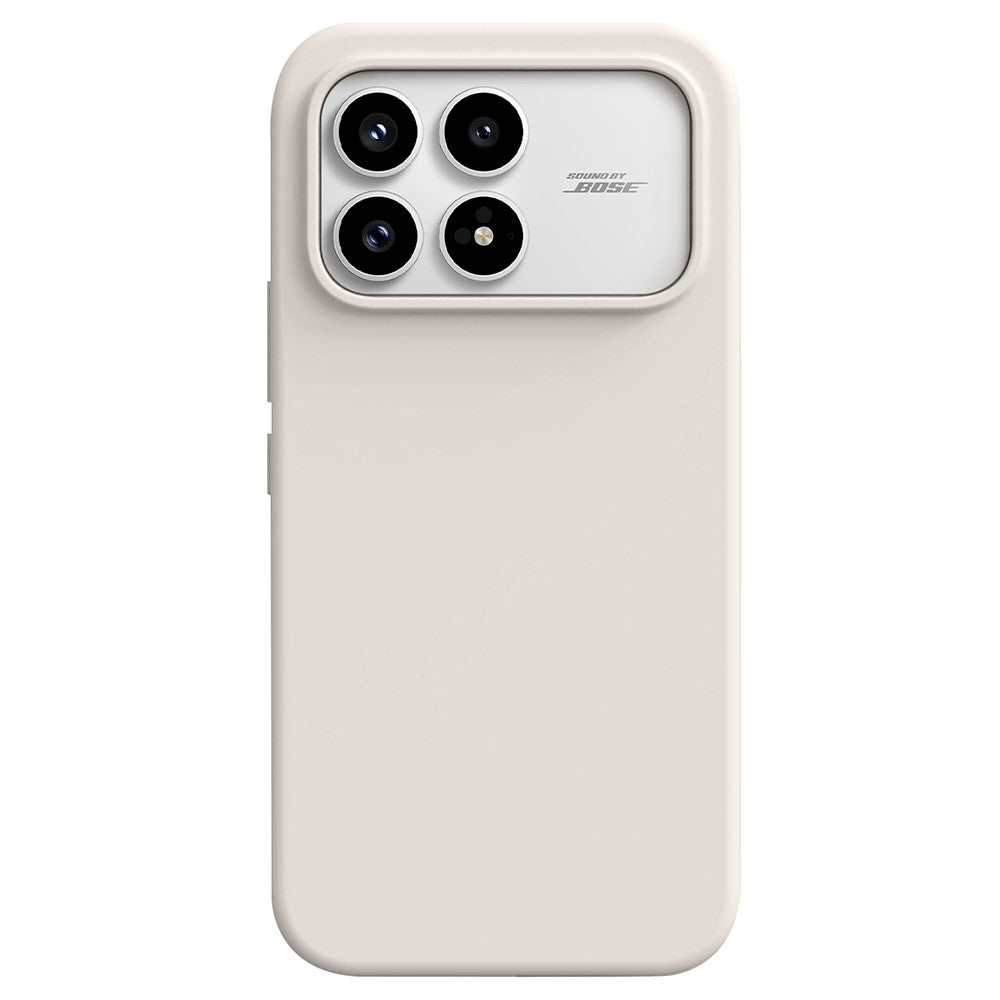 For Xiaomi Redmi K90 5G / Poco F8 Pro 5G Case Skin-Friendly Liquid Silicone + PC Phone Cover