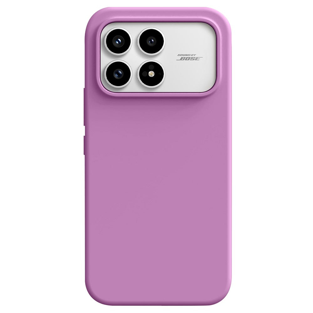 For Xiaomi Redmi K90 5G / Poco F8 Pro 5G Case Skin-Friendly Liquid Silicone + PC Phone Cover