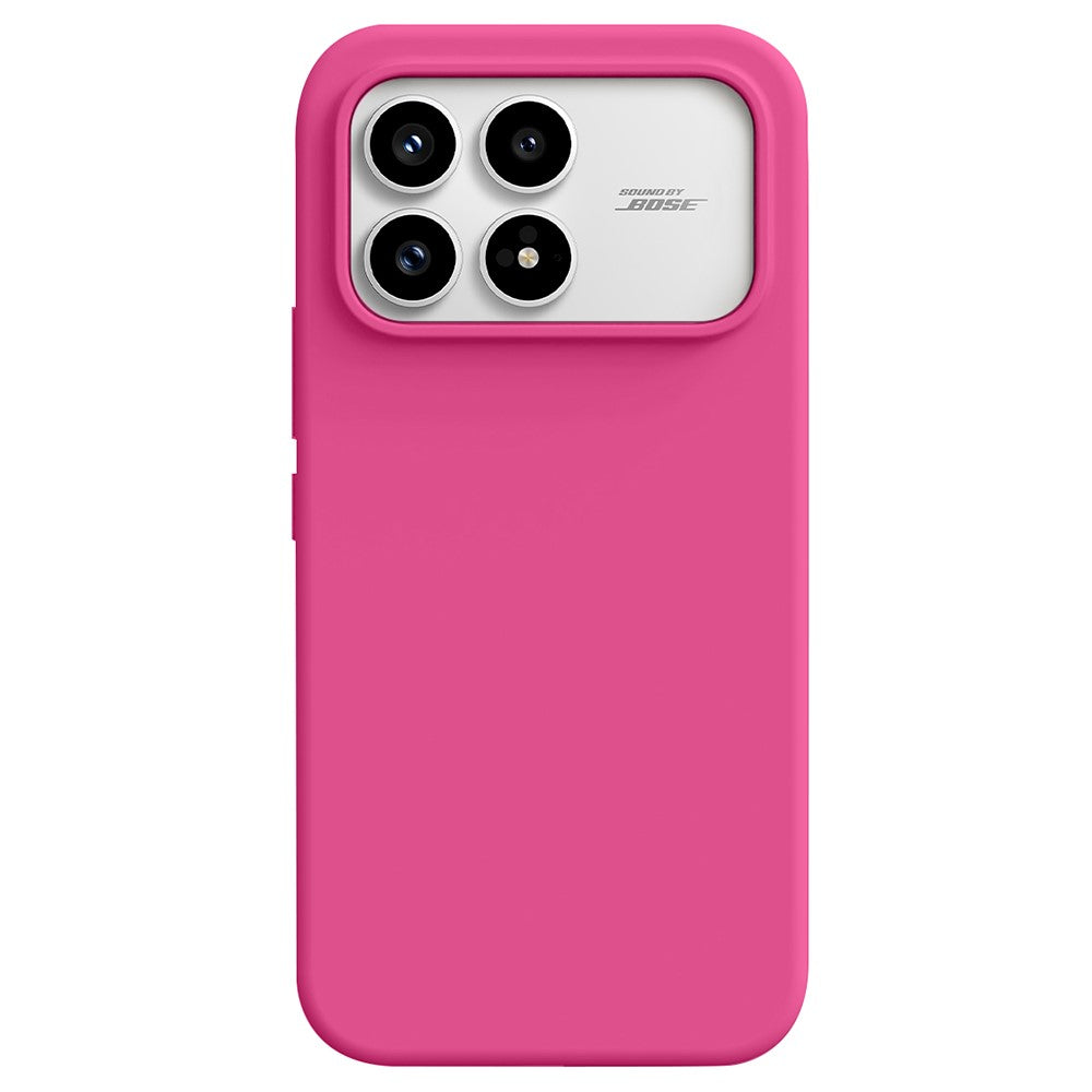 For Xiaomi Redmi K90 5G / Poco F8 Pro 5G Case Skin-Friendly Liquid Silicone + PC Phone Cover